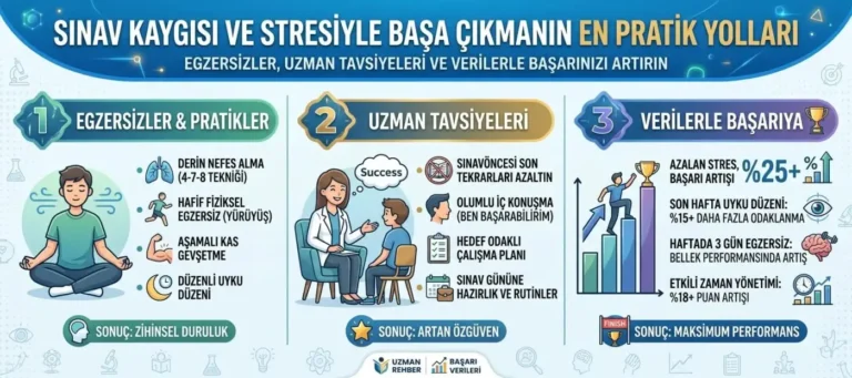Sınav Kaygısı Nasıl Yenilir? Uzmanlardan Etkili Stratejiler