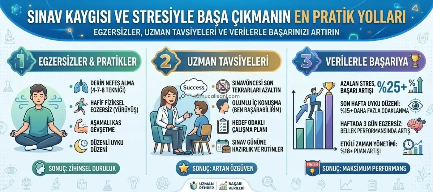 Sınav Kaygısı Nasıl Yenilir? Uzmanlardan Etkili Stratejiler